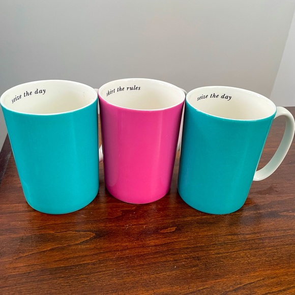 kate spade Other - Three Kate Spade by Lenox Mugs